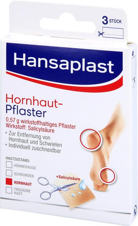 Produktbild Hansaplast Hornhaut-Pflaster, 3 St. Pflaster (3 x)