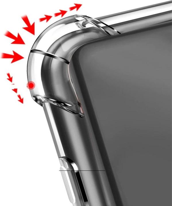 Produktbild Screenguard Xiaomi Redmi Note 10 Pro Hülle Crystal Soft Airbag Bumper (Xiaomi Redmi Note 10 Pro)