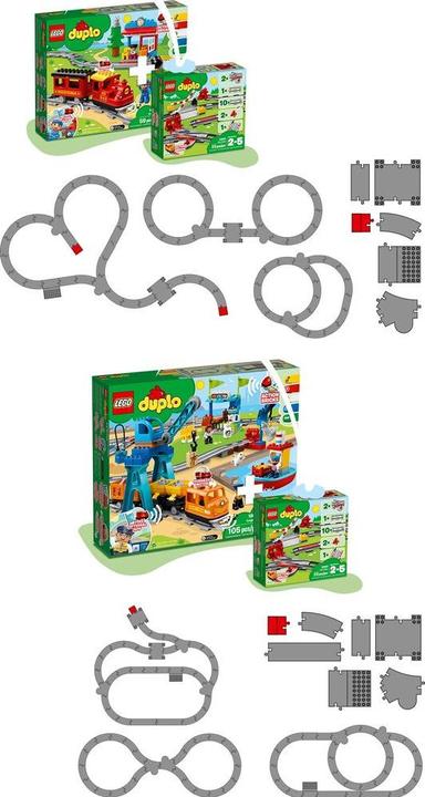 Immagine prodotto LEGO Rotaie ferroviarie (10882)