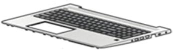 Produktbild HP L45090-FL1 Notebook-Ersatzteil Gehäuse-Unterteil+Tastatur
