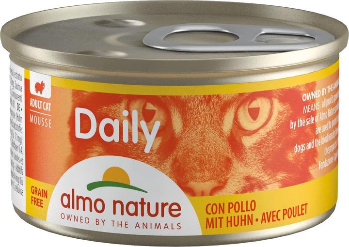Actual product image Almo Nature Daily Grain Free Mousse - Can (Adult, 1 pcs., 2040 g)