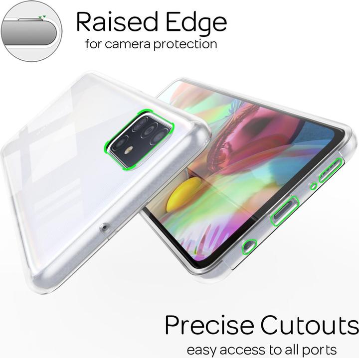 Immagine prodotto Nalia Custodia per cellulare a 360 gradi (Samsung Galaxy A71)