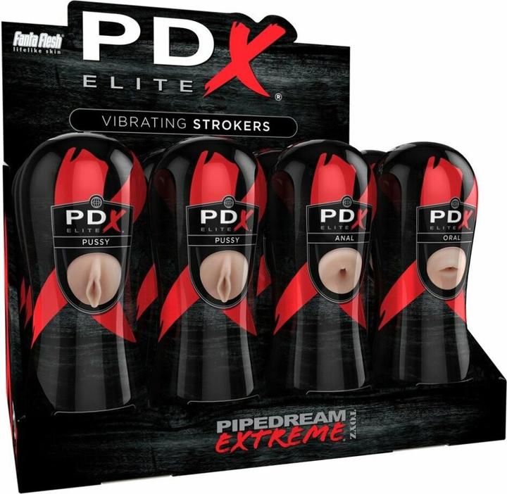 Produktbild Pipedream Vibrating Stroker Display
