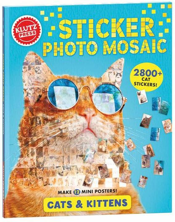 Image du produit Sticker Photo Mosaics : Cats & Kittens (Klutz)