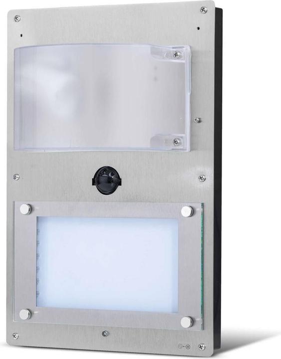 Actual product image Grafner Stainless Steel Wall Lamp with Motion Detector and House Number Light 88HN Luminaire (E27)