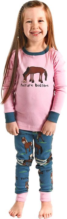Produktbild Lazy One Pasture Bedtime Langarm Pyjama Set (104)