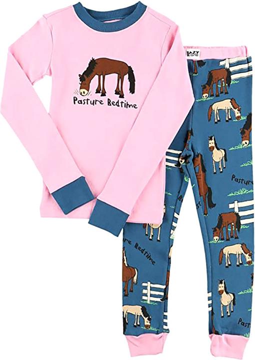 Produktbild Lazy One Pasture Bedtime Langarm Pyjama Set (104)