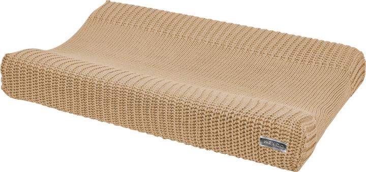 Meyco Wickelauflagenbezug Herringbone - warm sand - 50x70cm (50 x 70 cm)
