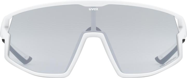 Actual product image Uvex Sports Skyryse V (White Matt, Variomatic Litemirror Silver)