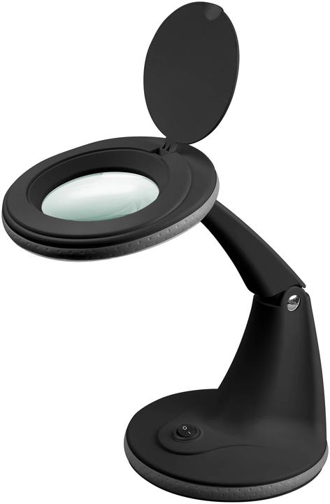 Image du produit Goobay Lampe loupe à LED sur pied, 6 W, noire