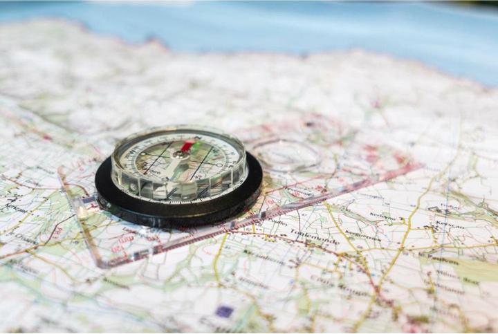 Produktbild Highlander Deluxe Map Compass