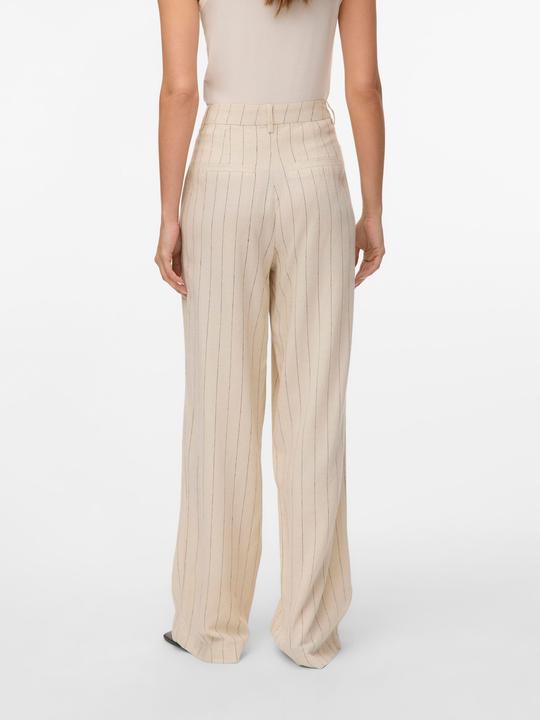Actual product image Vero Moda VMMINDY Mid-rise waist trousers Wide leg trousers (W42/L30)