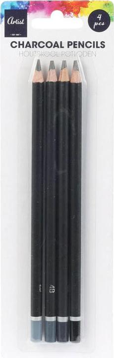 Actual product image Charcoal pencils, 4 pcs. (4 x)