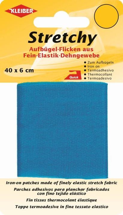Image du produit Kleiber Patch thermocollant Stretchy 40x60 cm bleu moyen (1 x)