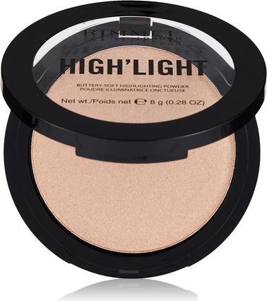 Actual product image Rimmel London RIMMEL High'light highlighter 002 Candlelight 8g (002 Candlelit, Highlighter, 8 g)