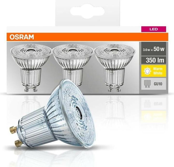 Produktbild Osram Led Base Par16 (GU10, 4.30 W, 350 lm, 3 x, F)
