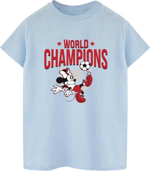 Immagine prodotto Disney Minnie Mouse World Champions Maglietta Ampia Donna (XL)