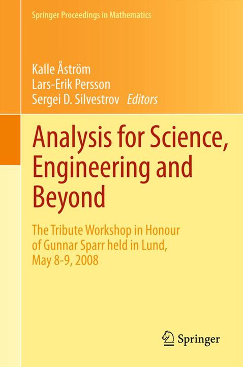 Actual product image Analysis for Science, Engineering and Beyond (Lars-Erik Persson, Sergei D. Silvestrov, Kalle Åström, 2014)