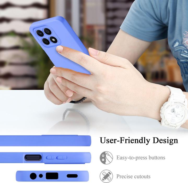 Immagine prodotto Cadorabo Custodia per Honor x8a in TPU con design in silicone a protezione dai liquidi (Honor X8a)