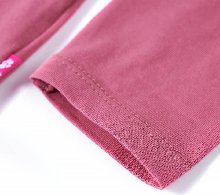 Image du produit VidaXL Tee-shirt manches longues enfant rose framboise 116,Matière : 95 (116)