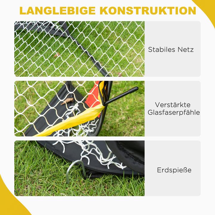 Produktbild Homcom Fussballtor mit befestigungs Heringen für den Rasen