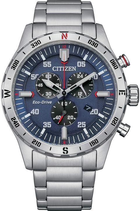 Citizen AT2520-89L Eco-Drive Chronograph 44mm 10ATM (Chronograph, 44 mm)