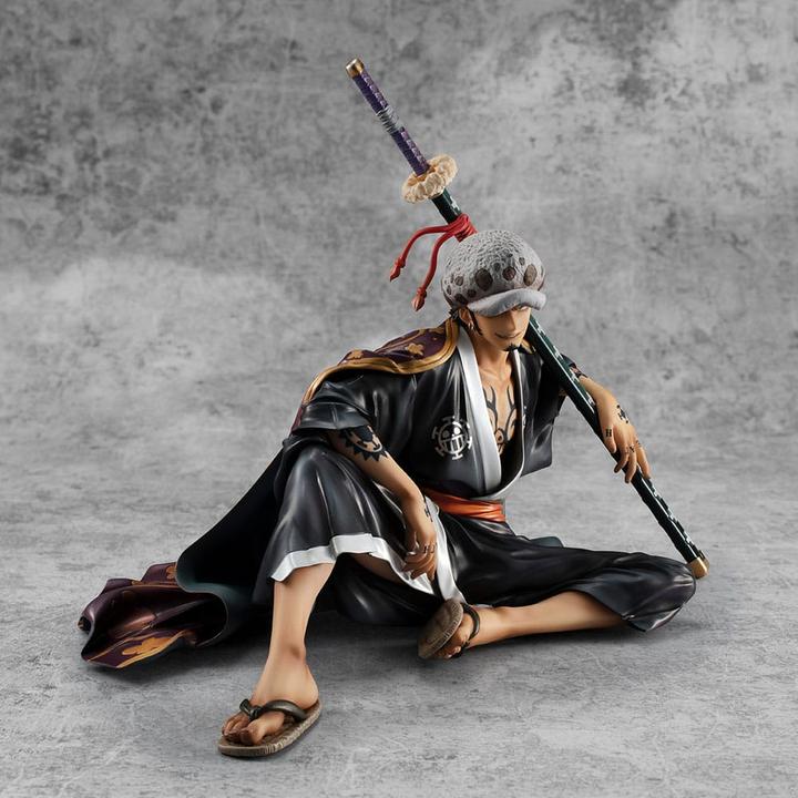 Image du produit Megahouse One Piece statuette PVC Portrait Of Pirates Warriors Alliance Trafalgar Law 17 cm