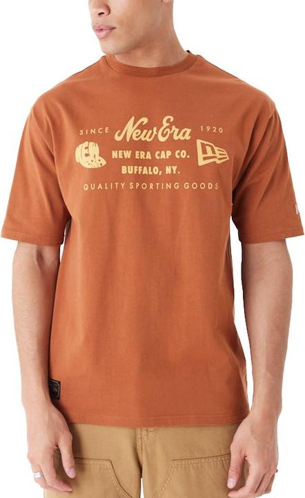Produktbild New Era Oversize Shirt - HERITAGE PATCH braun - XL (XL)