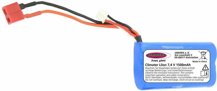 Actual product image Jamara Battery Climater Li-Ion 7.4V 1500mAh 11.1Wh (7.40 V, 1500 mAh)