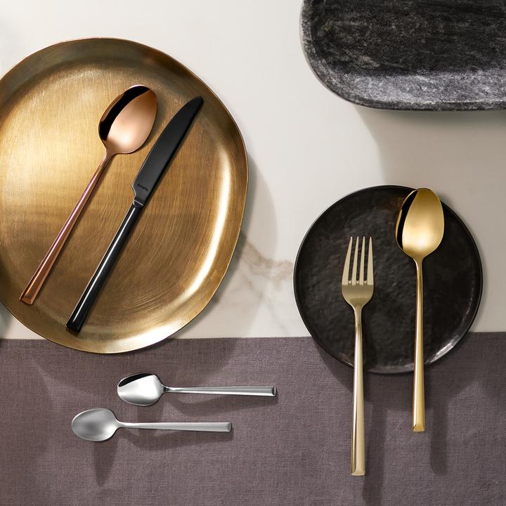 Image du produit Amefa METROPOLE Besteckset 24-teilig PVD champagner (24 pièce(s), Set de couverts)