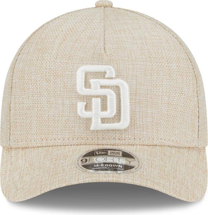 Produktbild New Era 9Forty M-Crown Cap - Weave San Diego Padres Beige