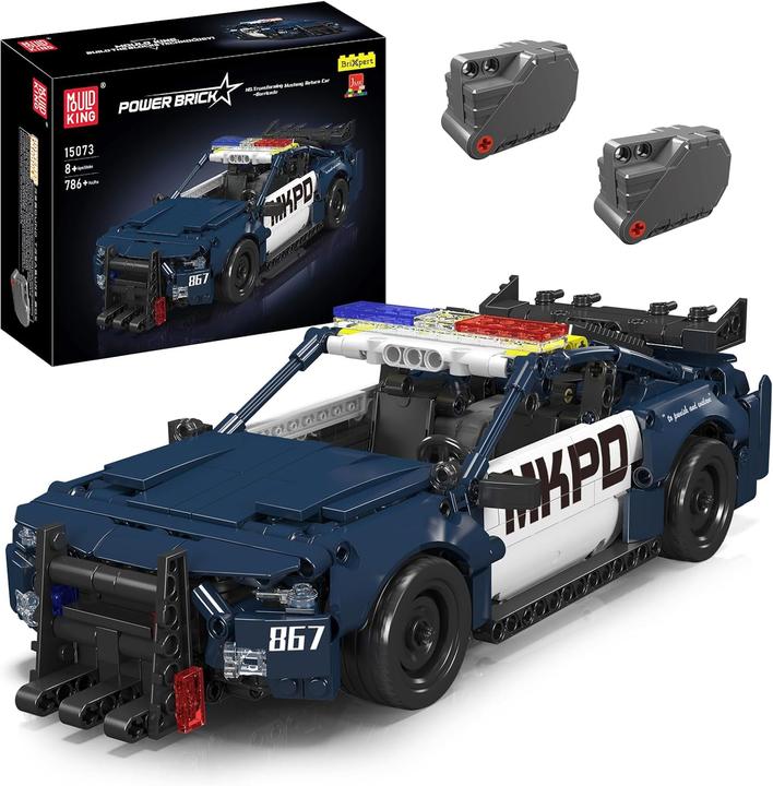 Produktbild Mould King Amerikanisches Polizeiauto Pullback