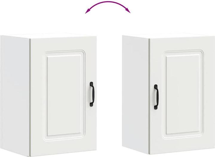 Actual product image VidaXL Kitchen wall unit Kalmar White Wood-based wall unit Kitchen (40 x 31 x 60 cm)