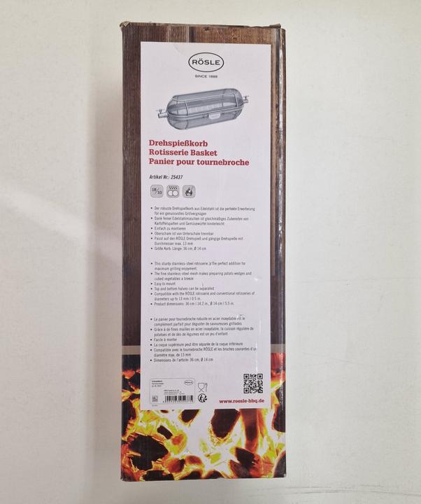 Actual product image Rösle Rotating spit basket (25437)
