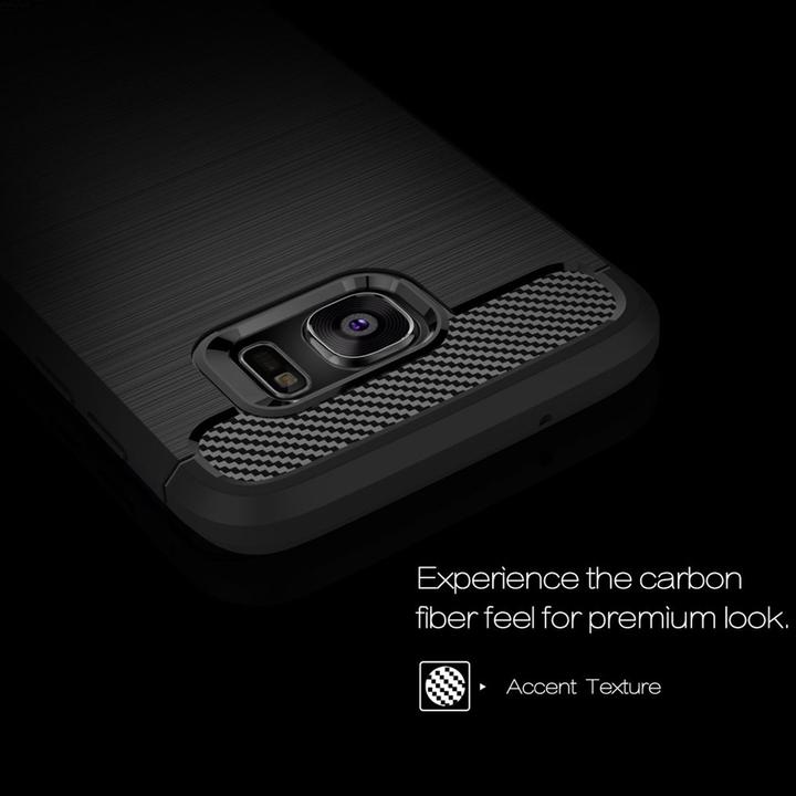 Actual product image König Design Mobile Phone Case for Samsung Galaxy S7 Edge Protective Case Backcover Bumper Cases Black (Samsung Galaxy S7 Edge)