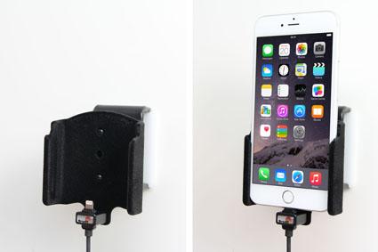 Produktbild Brodit Active holder with cig-plug - Ladeständer + Kfz-Netzteil