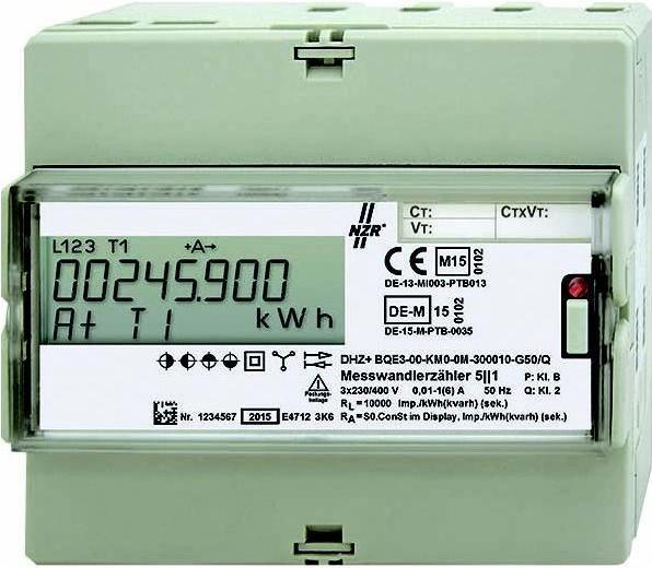 NZR Compteur sur profilé chapeau