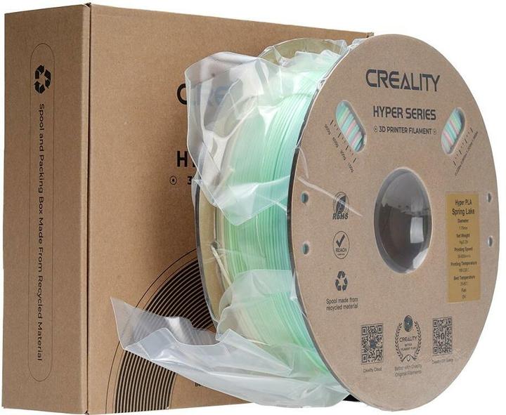 Actual product image Creality Hyper PLA (PLA, 1.75 mm, 1000 g, Multicoloured)