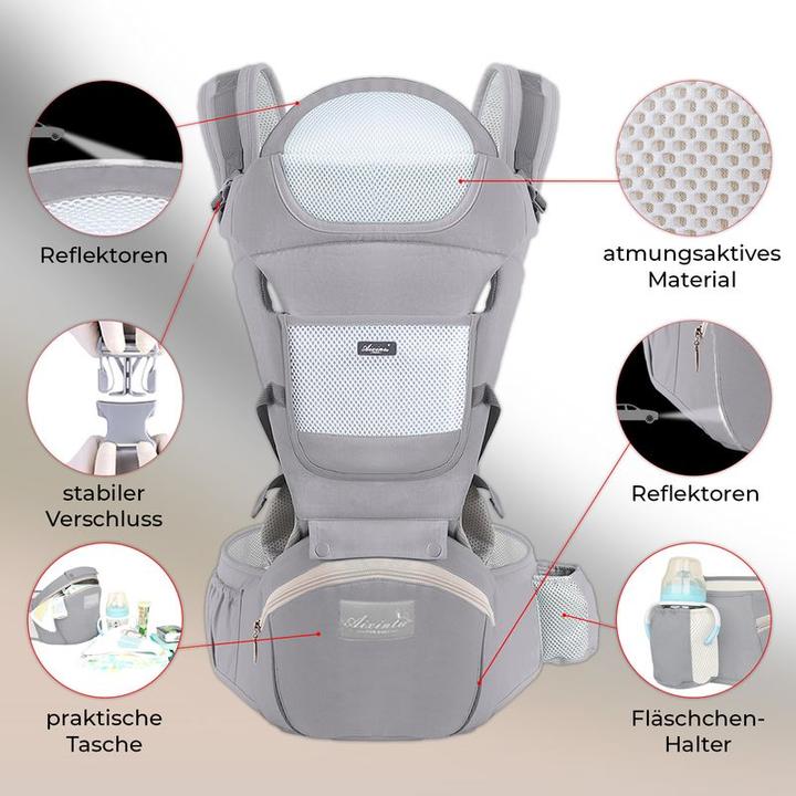 Immagine prodotto Hermex Marsupio Marsupio Marsupio Marsupio Marsupio Seggiolino Vita Sgabello