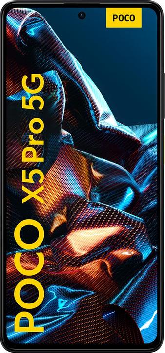 Actual product image Xiaomi Poco X5 Pro 5G (128 GB, Yellow, 6.67", Dual SIM, 108 Mpx, 5G)