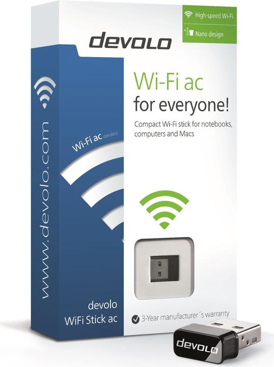 Actual product image Devolo WiFi Stick ac (USB 2.0)