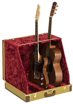 Actual product image Fender Classic Series Case Stand 3 Tweed statief voor drie gitaren / basgitaren (Electric guitar)