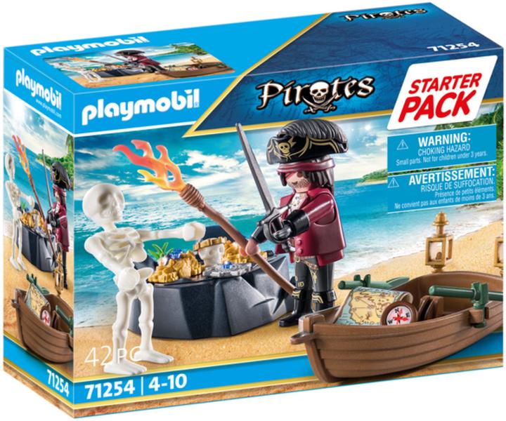 Playmobil Starter Pack Pirat mit Ruderboot (71254, Playmobil Pirates)