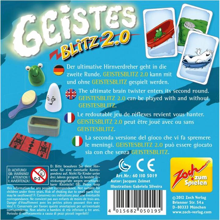 Actual product image Zoch Brainstorm 2.0 (German, French, Italian, English)