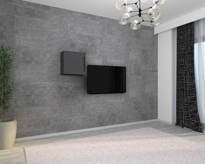 Produktbild VCM Holz Wandregal Hängeregal Wandschrank Wandwürfel Würfel Ablage Arila M (50 x 30 x 50 cm)
