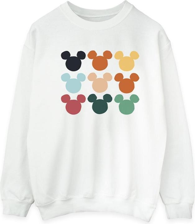 Actual product image Disney Mens Mickey Mouse Heads Square Sweatshirt (M)