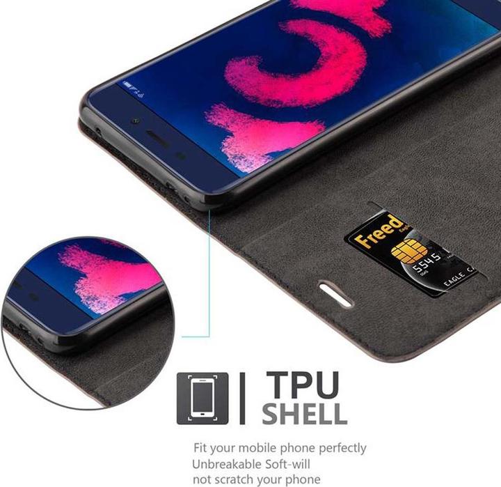 Produktbild Cadorabo Book Invisible Magnet Cover (Honor 6C Pro)