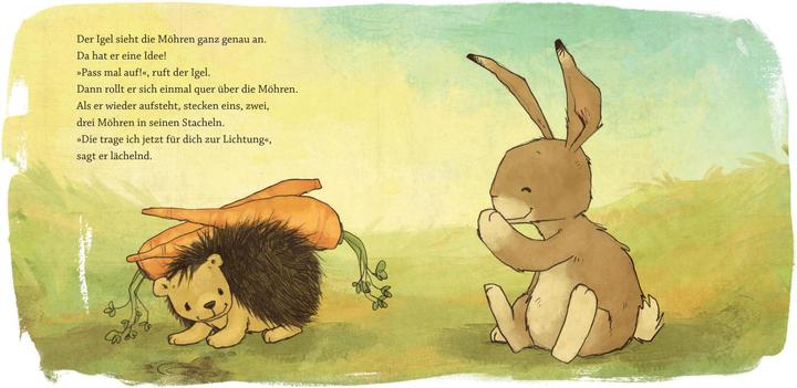 Produktbild Hase, Igel und 1, 2, 3 Möhren (Pappbilderbuch) (Deutsch, Michael Engler, 2021)