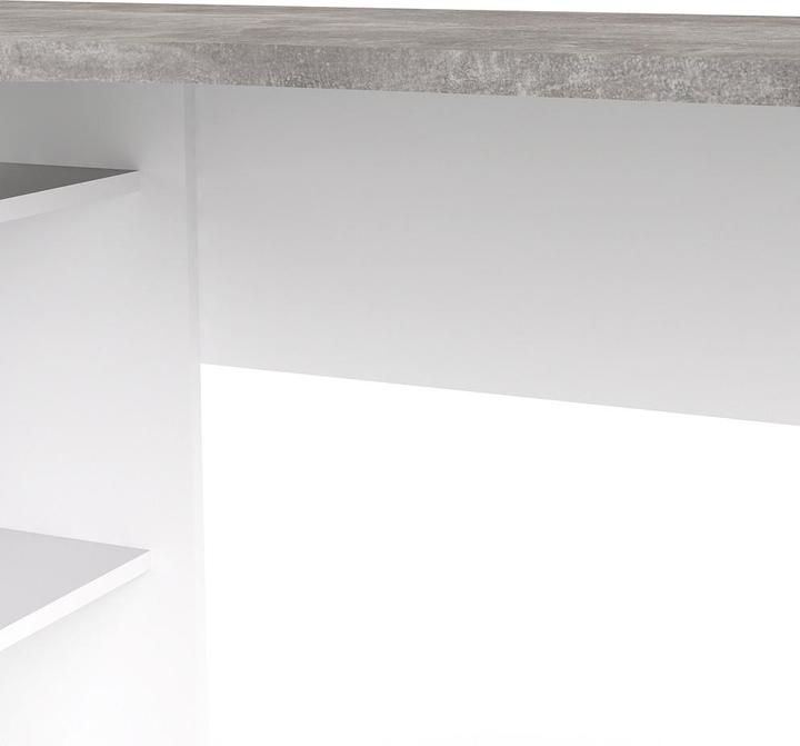 Produktbild Ebuy24 Schreibtisch Plus (77 x 145 x 81 cm)