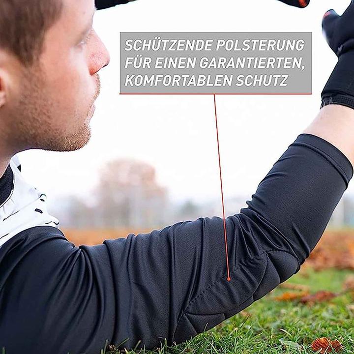 Produktbild Catch & Keep Trikot Protection Torwarttrikot Gr. 140 Weiss-Schwarz Fussball Torwart Shirt Oberteil (140)